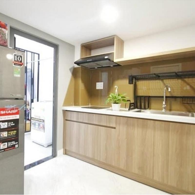 Giá Tủ Bếp 2M2 MDF Tại Xưởng